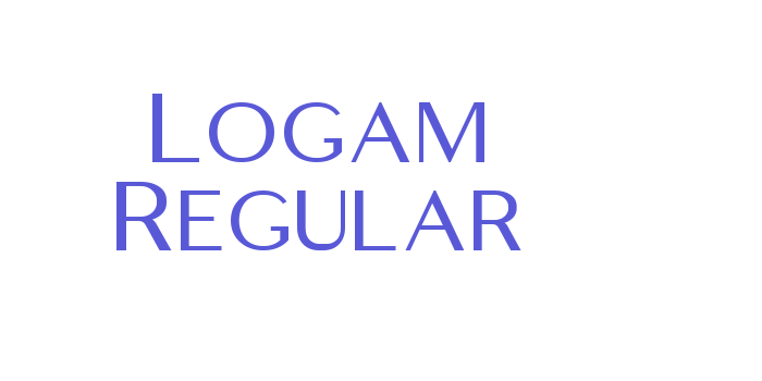 Logam Regular Font Download