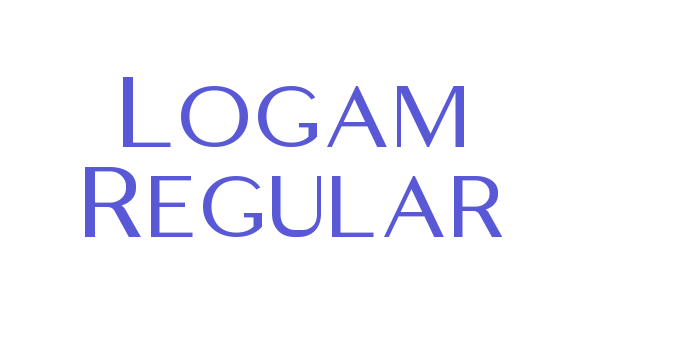 Logam Regular Font