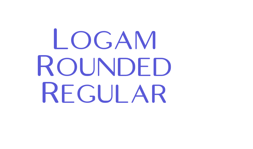 Logam Rounded Regular Font Download