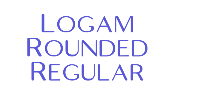 Logam Rounded Regular Font Download