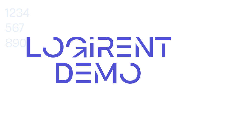 Logirent Demo-font-download