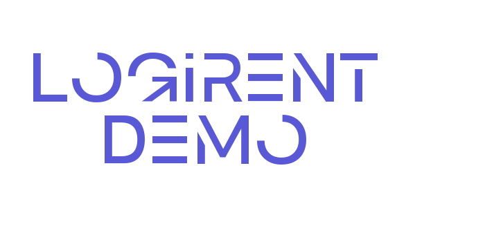 Logirent Demo Font