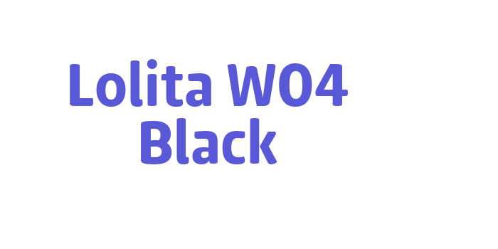 Lolita W04 Black Font Download