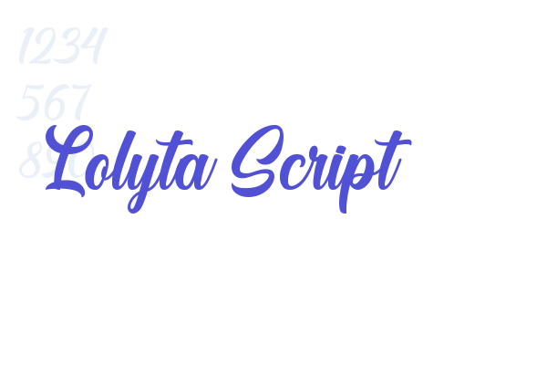 Lolyta Script