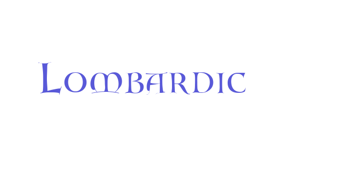 Lombardic Font Download