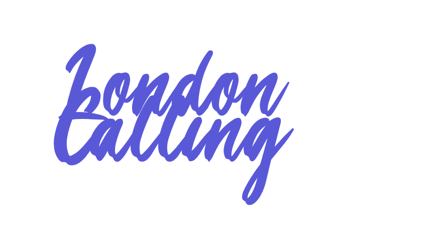 London Calling Font Download