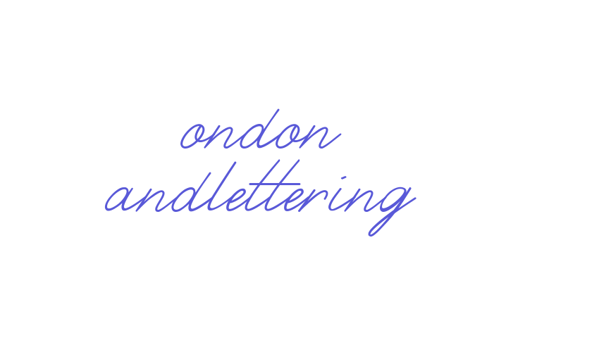 London Handlettering Font