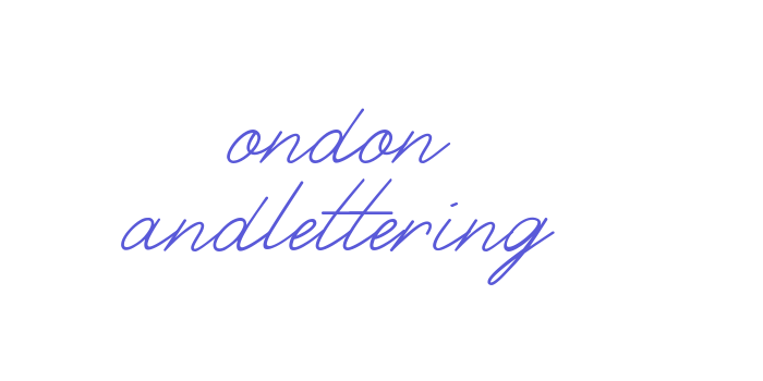 London Handlettering Font Download