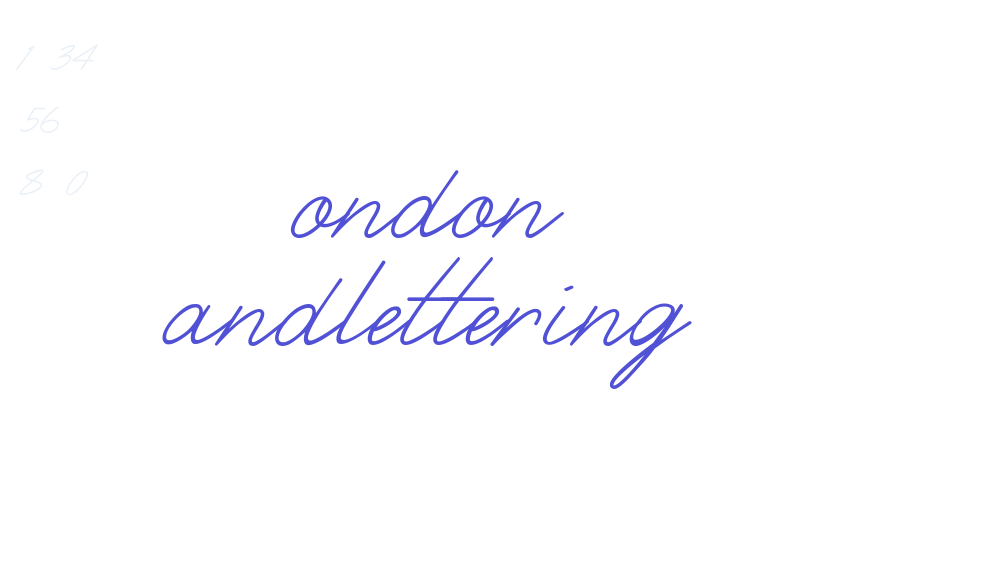 London Handlettering-font-download