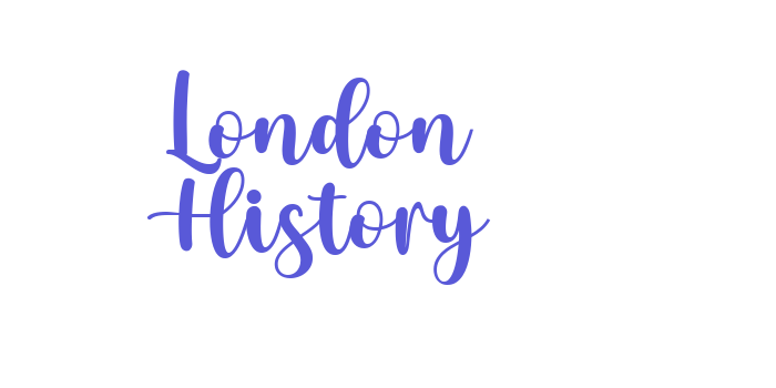 London History Font Download