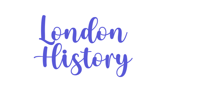 London History Font