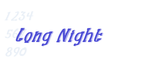 Long Night-font-download