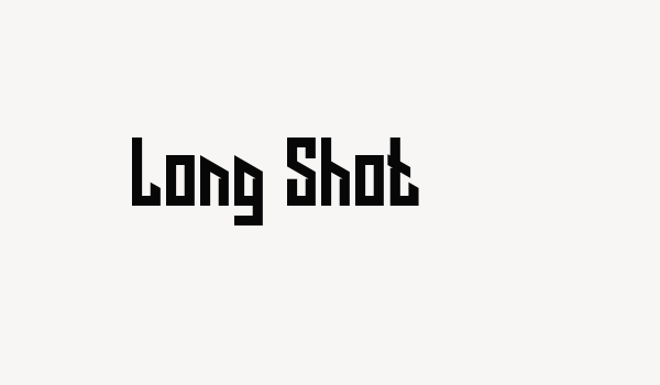 Long Shot Font