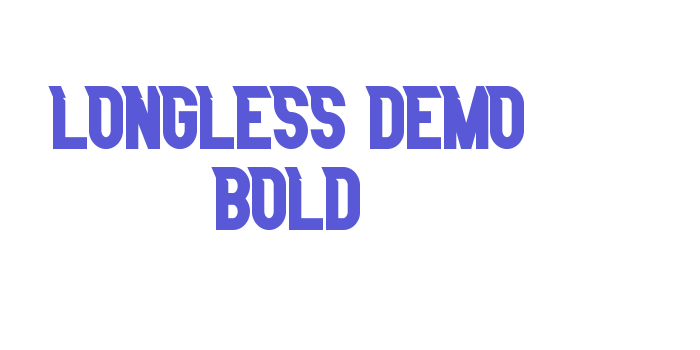 Longless Demo Bold Font Download