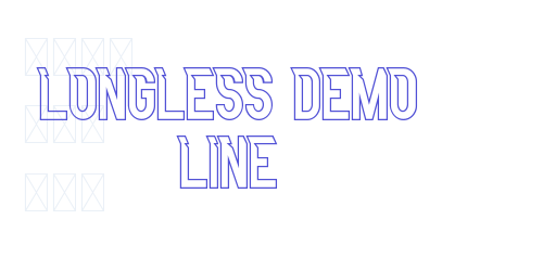 Longless Demo Line-font-download