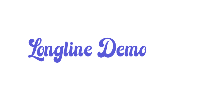 Longline Demo Font Download