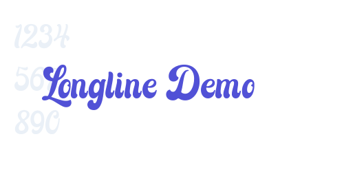 Longline Demo-font-download