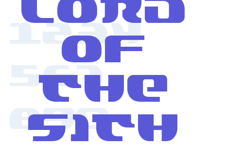 Lord of the Sith Font Download