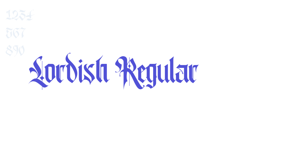 Lordish Regular-font-download