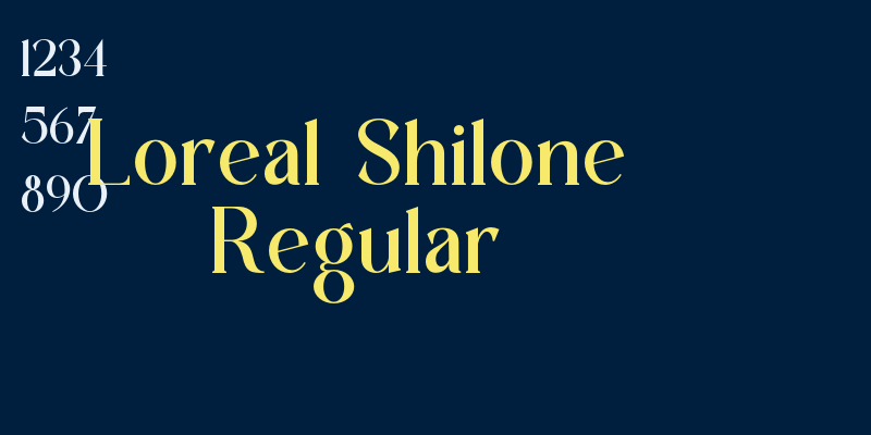 Loreal Shilone Regular