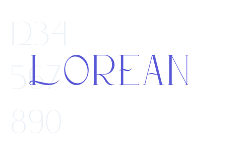 Lorean Font Download