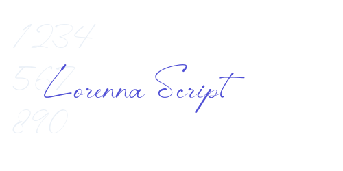 Lorenna Script-font-download
