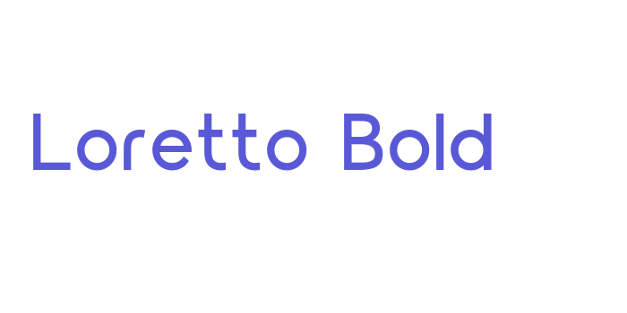 Loretto Bold Font Download