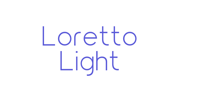 Loretto Light Font Download