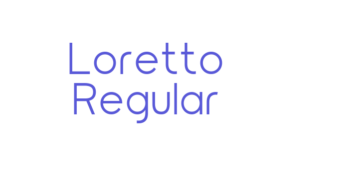 Loretto Regular Font Download