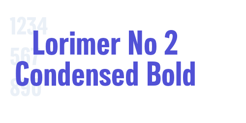 Lorimer No 2 Condensed Bold