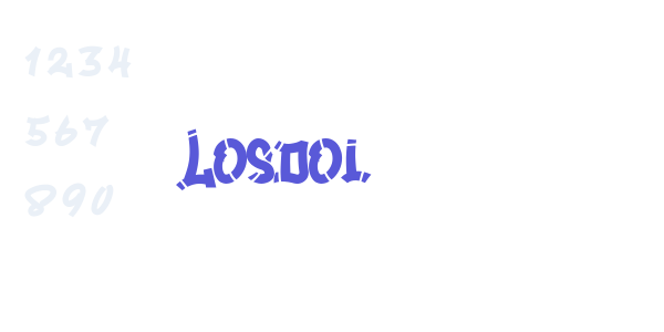 Losdol font free