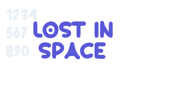 Lost In Space font free