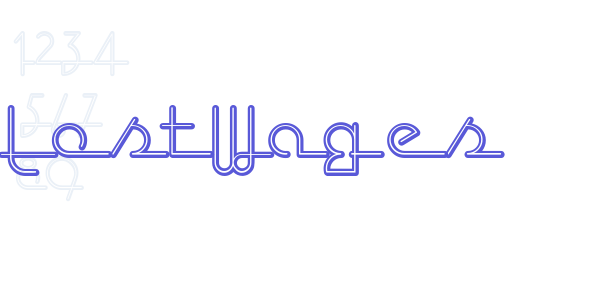 LostWages font free