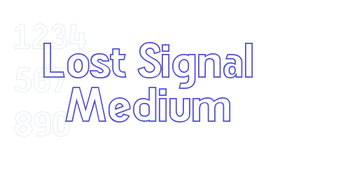 Lost Signal Medium-font-download