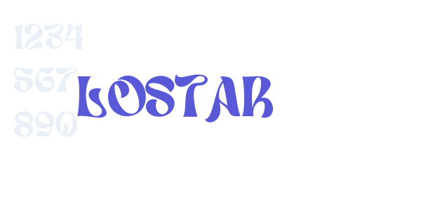 Lostar font free