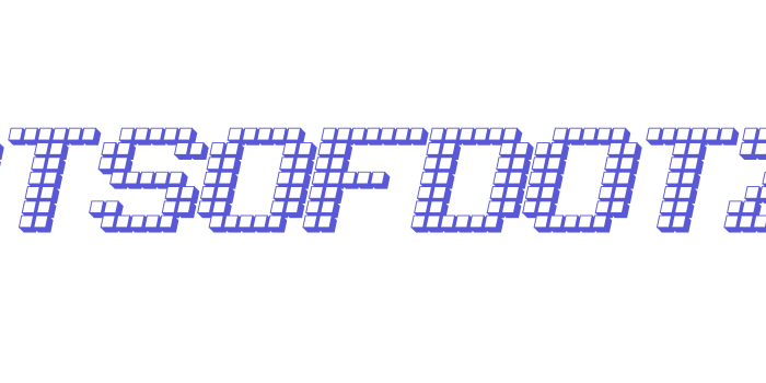 LotsOfDotz Font Download