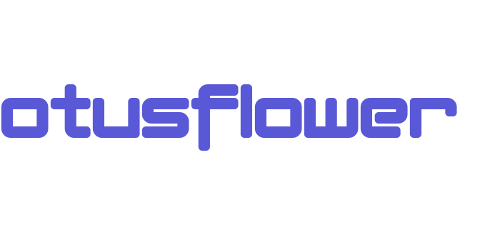 Lotusflower Font Download