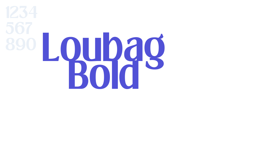 Loubag Bold-font-download