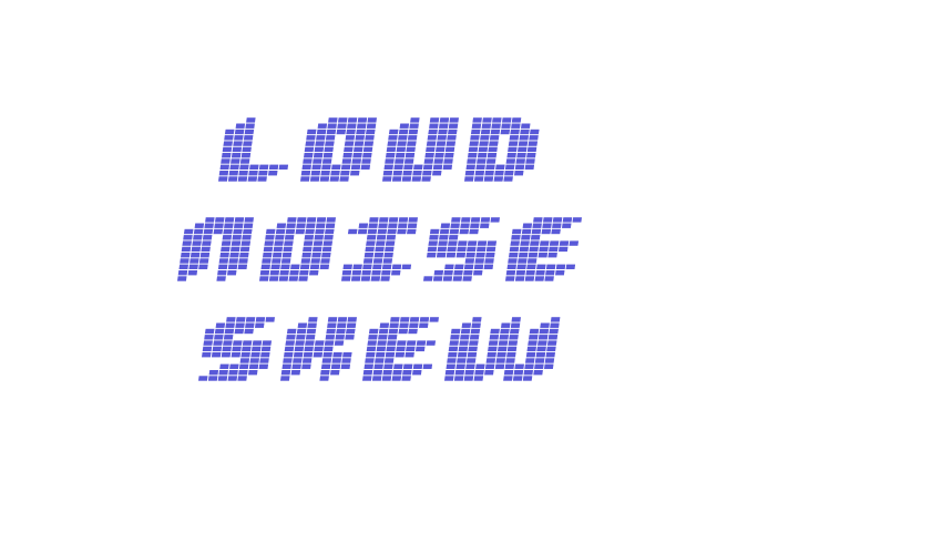 Loud noise Skew Font Download