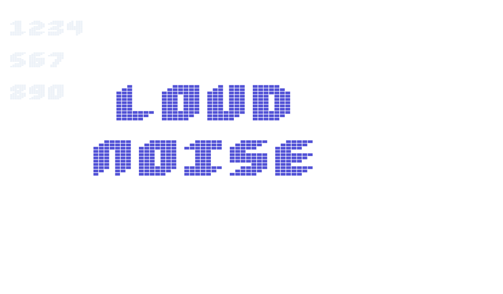 Loud noise-font-download