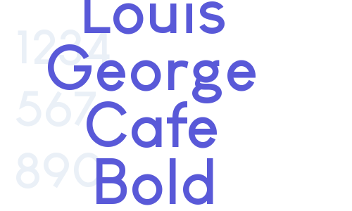 Louis George Cafe Bold Font Download