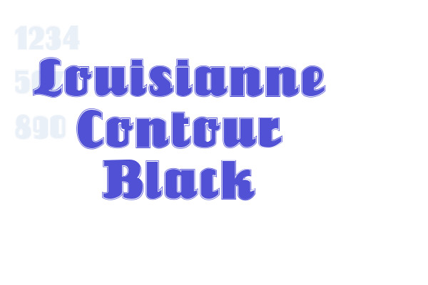 Louisianne Contour Black
