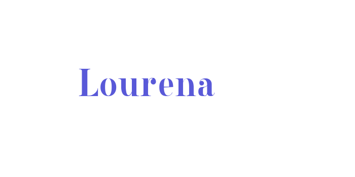 Lourena Font Download