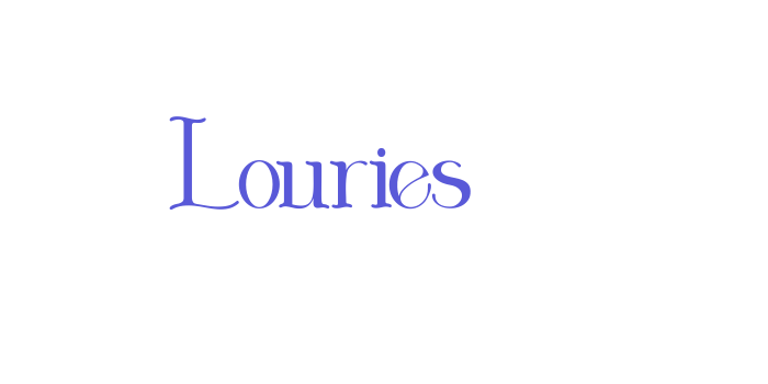 Louries Font Download