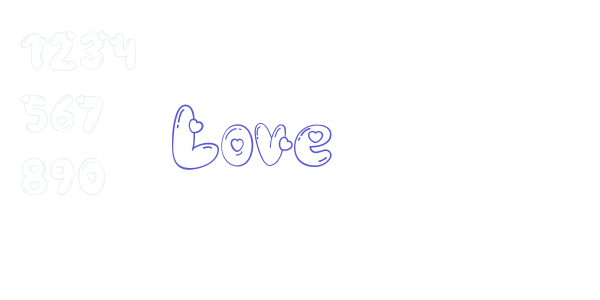 Love font free