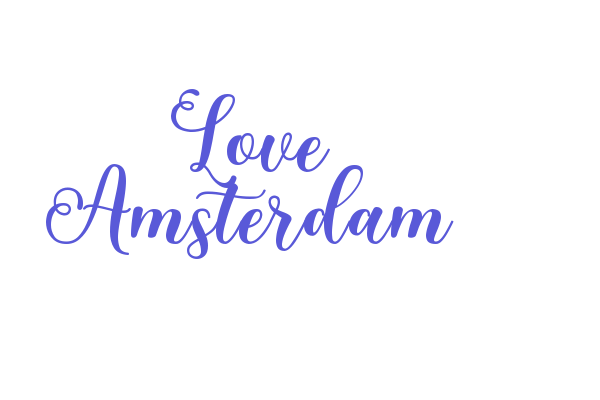 Love Amsterdam Font