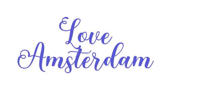 Download Love Amsterdam Font