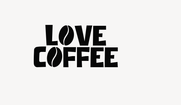 Love Coffee Font