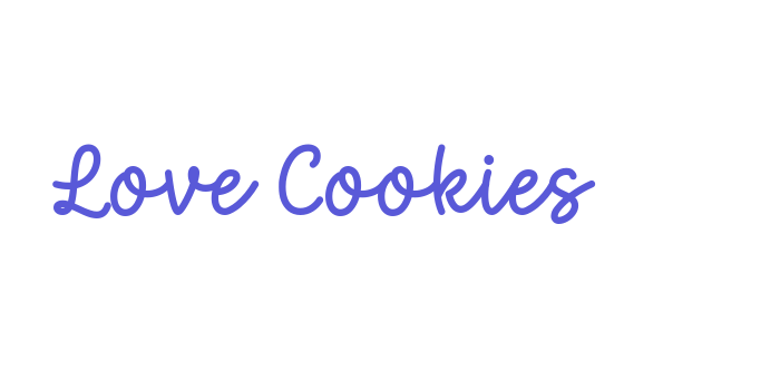 Love Cookies Font Download