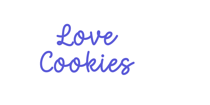 Love Cookies Font